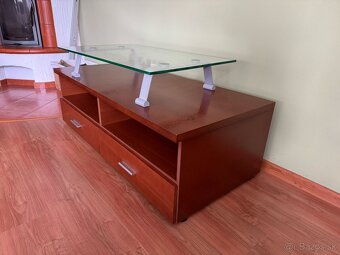 Predám stolík pod TV + stojan - 2