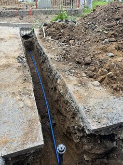 Kanalizačné a vodovodné prípojky na kľuč Košice Prešov - 2