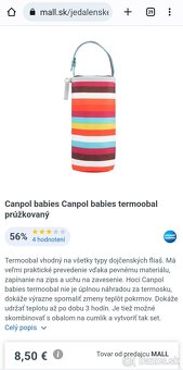 Termoobal na flasku + plastove flasky 2ks - 2