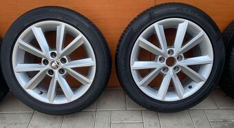 Skoda FABIA disky silber 7jxR16 ET46 215 45 R16 letné - 2