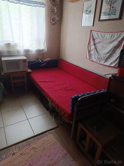 Retro kovová postel aj s matracom - 2