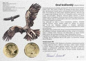 Autorská karta k 5€ minciam Slovensko / 5 euro mince. - 2