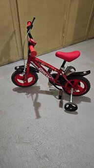 Detský bicykel s pomocnými kolieskami - 2