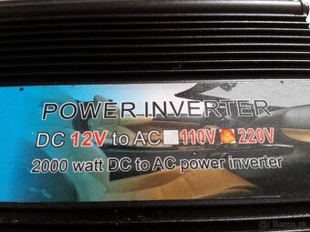 2000W autozasuvka 24V 48V - 2