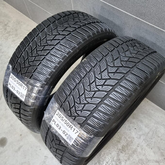 Zimné pneumatiky 205/50 R17 DUNLOP DOT2919 - 2