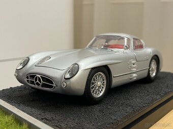 1:18 1955 Mercedes-Benz 300 SLR - Silver - MAISTO - 2