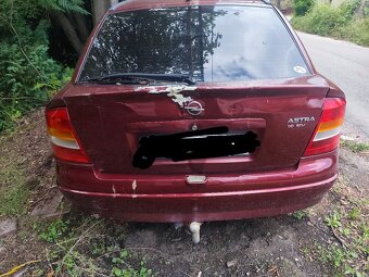 Rozpredam alebo predam v celku opel astra 1.6 16v benzinplyn - 2