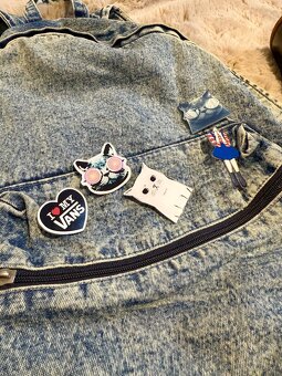 Mestský riflovy ruksak - 2