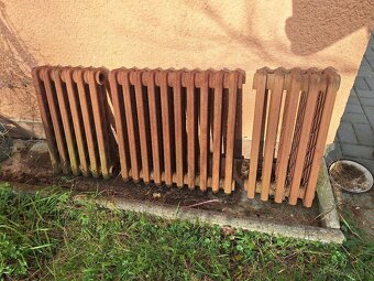 Predám nepoužité liatinové radiátory - 2