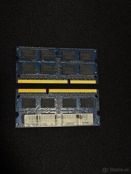 PC komponenty–Intel Optane 16GB,2×2GB DDR3 RAM,2× HDD 160GB - 2