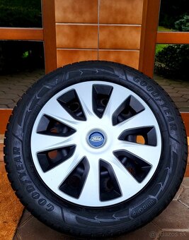 zimné kolá R17 5x108 Ford Kuga, pneu 235/55 - 2