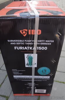 Kalové čerpadlo IBO FURIATKA 1500 s drvičom - 2