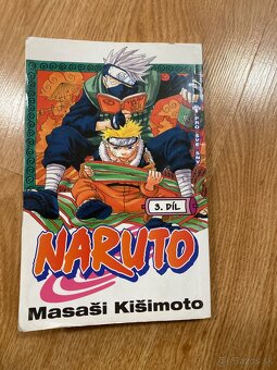 Naruto knihy - 2