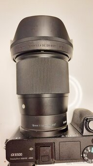 SIGMA 16mm f/1,4 DC pre SONY E-mount - 2
