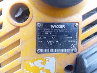 Benzínové búracie kladivo Wacker - 2
