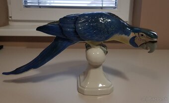 Porcelánový papagáj ARA - 2