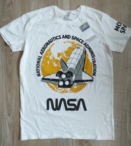 Nové chlapčenské mikiny,tričko,ponožky NASA 164 - 2