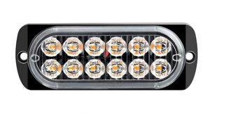 Led stroboskopy svetlo oranžové - 2