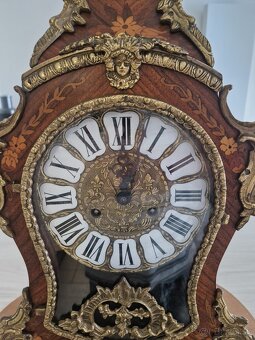 Nemecké boulle hodiny - 2
