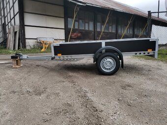 Prívesný vozík zváraný, náprava na 1300kg - 2