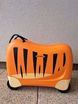 Detský kufor na kolieskach samsonite, tiger - 2