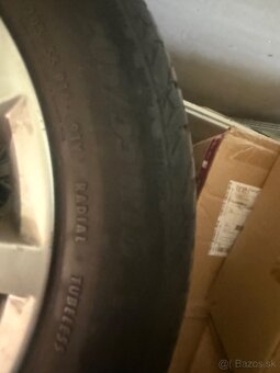 Letne pneu 205/55 R16 s hlinikovymi diskami VW - 2