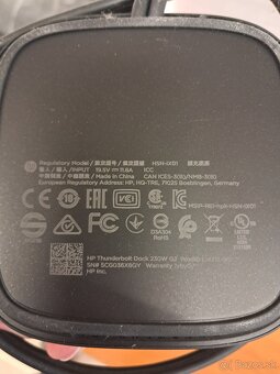 Dokovacia stanica HP Thunderbolt Dock - 2