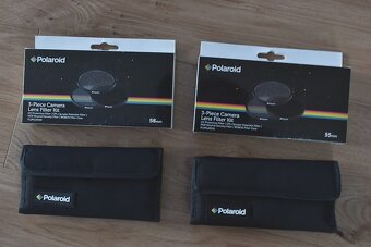 sada filtrov Polaroid - 3x 55 mm - 3x 58 mm - UV CPL ND9 - 2