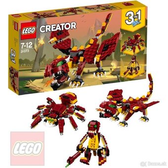 Lego Creator 31073 3v1 Bájne stvorenia - 2