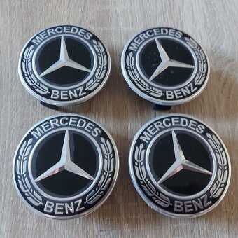 Krytky elektróny Mercedes 75mm - 2