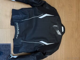 Predám moto komplet Probiker PRX-16 (kožená bunda + nohavice - 2