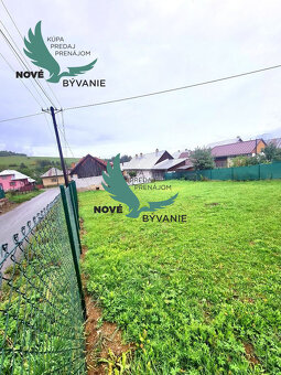 Pozemok vhodný na výstavbu chalupy a domu v obci Bacúch - 2