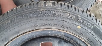 Zimne pneumatiky na diskoch 165/65R14 (4x100) - 2