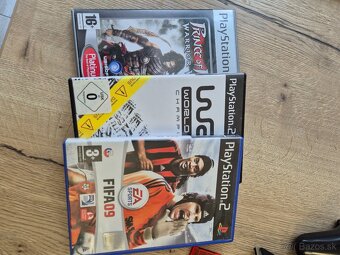 Playstation 2 Silver + hry - 2