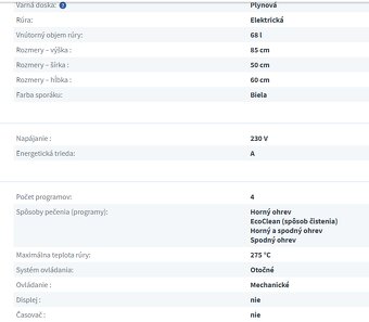 Predám kombinovaný sporák - vyrovený v roku 2022 - 2