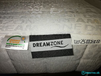 Predám 2x penový matrac 90x200 cm DREAMZONE - 2