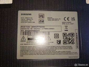 Rozpredam TV Samsung UE50CU7172 - 2