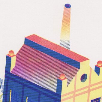 Čierne diery - prvá grafika - 2