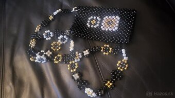 Kabelka na mobil so vzorom zlava - 2