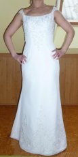 svadobné šaty Michelangelo z USA, 36, biele - 2