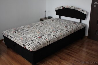 posteľ 120x200cm s čelom aj úložným priestorom 2 KUSY - 2