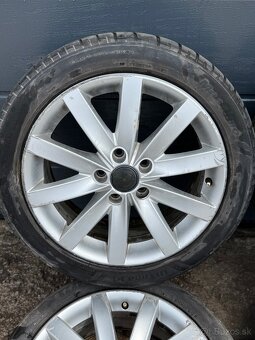 Predám elektrony 5x112 R17 . Disky originál Volkswagen - 2