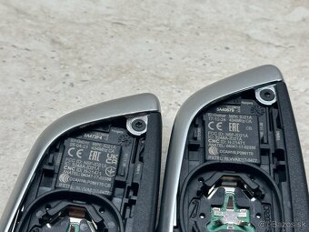 BMW KEYLESS originál kľúč, Silver - 2