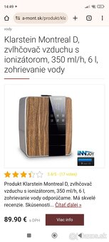 Zvlhčovač vzduchu s ionizatorom - 2