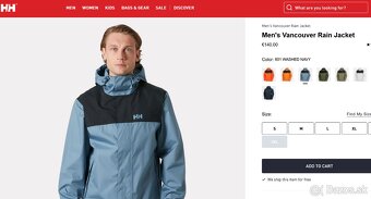 Nepremokavá bunda Helly Hansen Vancouver Rain Jacket - 2