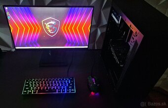Herný PC + monitor, klávesnica, myš - 2