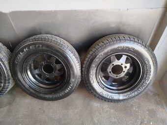Predám otočné disky na Suzuki Samurai/Vitara 5x139.7 R15 - 2