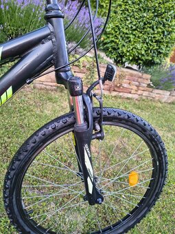 CTM Rocky 2.0 – detský horský bicykel 24", odpružený - 2
