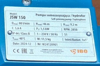 Samonasávacie povrchové čerpadlo - 2