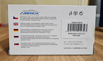 Abrex 1:43 Škoda Octavia III Policie Rusko - 2
